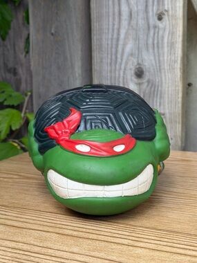 1991 Teenage Mutant Ninja Turtles Raphael Sewer Sports Football TMNT 90s